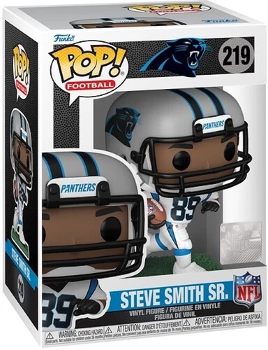 Funko Pop! Steve Smith Sr. Carolina Panthers NFL Legends Figure #219 + Protector