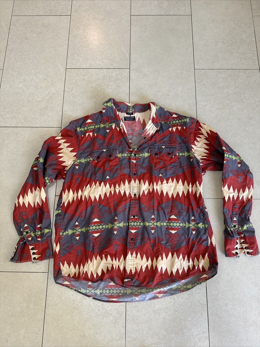 Vintage Polo Jeans Company Ralph Lauren Shirt Mens XL Southwest
