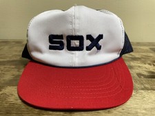 Vintage 1984 Chicago White Sox Baseball Mesh Snapback Hat Cap  McDonald's  You