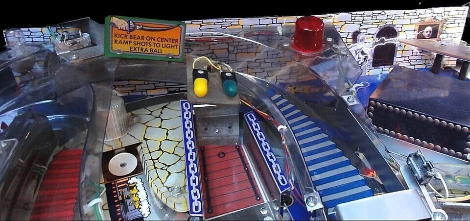 Addams Family Pinball Shooter Ramp Decal Set Mod - Picture 4 of 5