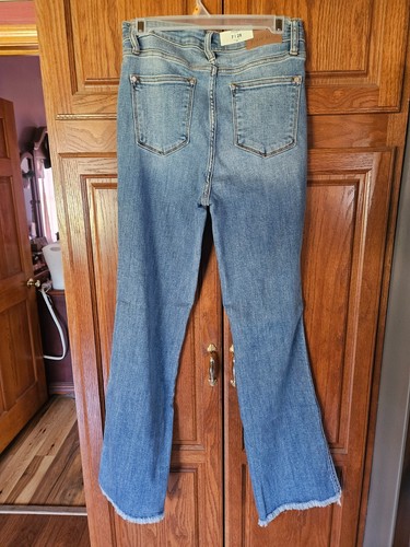 Judy Blue Los Angeles 7/28 Womens High Waist Distressed Style Frayed bottoms - Picture 11 of 12
