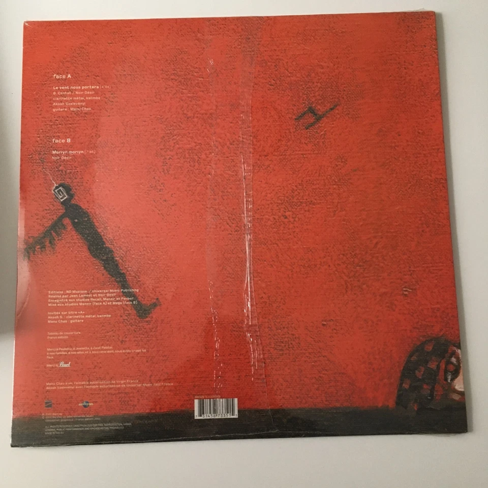 Noir Désir – Le Vent Nous Portera - MAXI 45 TOURS - NEUF SOUS CELLO - Photo 2/2