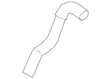Genuine Ford 2013-2016 Lincoln MKZ - Hose Radiator DP5Z-8286-B