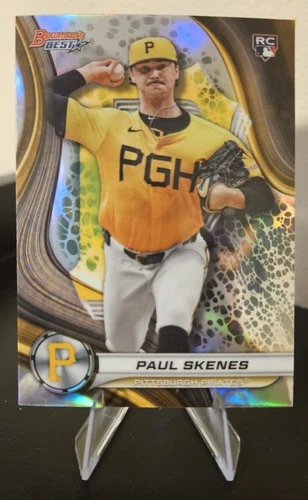 2024 Bowman's Best Paul Skenes #53 Refractor (RC) Pirates Rookie Card