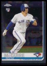 Reese McGuire 2019 Topps Chrome Rookie Card!!. rookie card picture