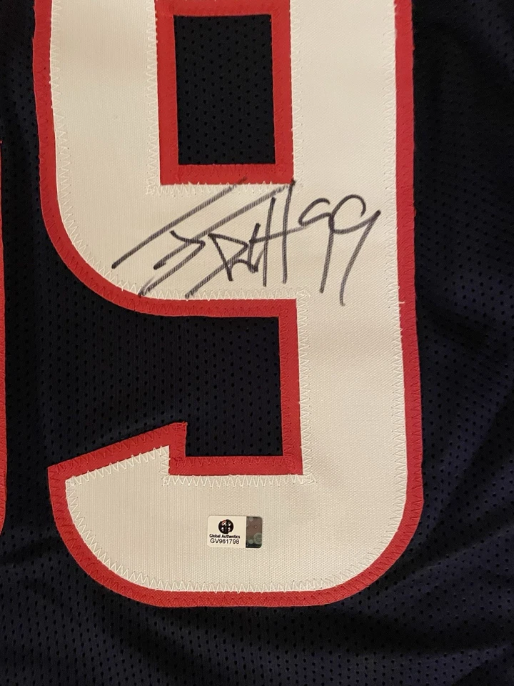 Футболка с автографом JJ WATT Houston Texans НА ЗАКАЗ с сертификатом подлинности ОЧЕНЬ КРАСИВАЯ! 🔥 - Изображение 4 из 4