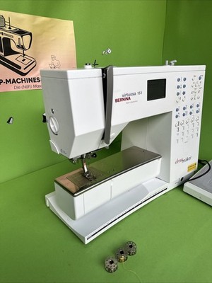 Nähmaschine BERNINA VIRTUOSA 153 Dressmaker sehr robust mit Koffer Top  