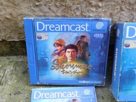 Shenmue Sega Dreamcast FULL SET BOXED Complete with Manuals