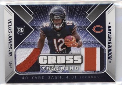 2022 Panini Rookies & Stars Cross Training Prime 2/49 Velus Jones Jr RC pe8