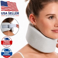 1PC 2PC Adjustable Cervical Neck Brace Soft Sponge Neck Support Collar Sleep