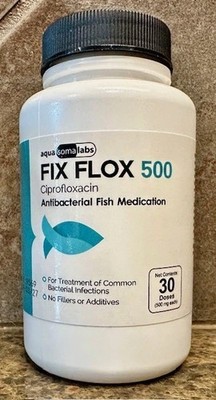 For Fish | Fish Flox Fish Aquarium Water Treatment 500mg x 30