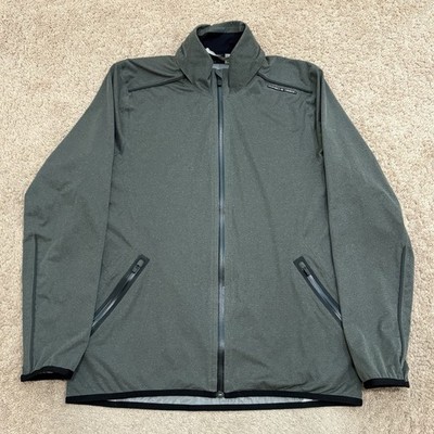 Adidas Porsche Design P5000 Full Zip WindBreaker Jacket Mens Large Gray