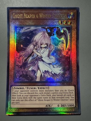 YUGIOH GHOST REAPER & WINTER CHERRIES ASIA ENGLISH ES02-AE010 ULTIMATE RARE