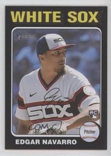 2024 Topps Heritage Rookies Black Border /50 Edgar Navarro #362 4p4