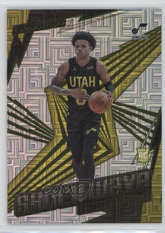 2023-24 Panini Revolution Shock Wave Levels Keyonte George #23 11n5