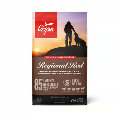 23.5 lb Bag ORIJEN Regional Red Dry Dog Food