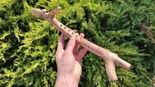 HIGH PITCH Druid Native American style Flute - Key of C - CLEAR Sound / whistle
