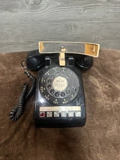 Western Electric Vintage Bell System Black Rotary Multi-Button Telephone Detroit