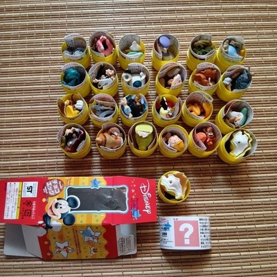 Furuta Choco Egg Disney Character Collection 25 Full Set Capsule Toys Brand New