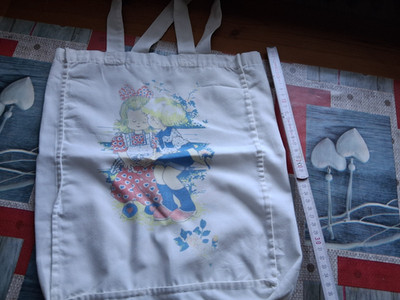 Sarah Kay /Holly Hobbie  Stoffbeutel/ Tasche  80er