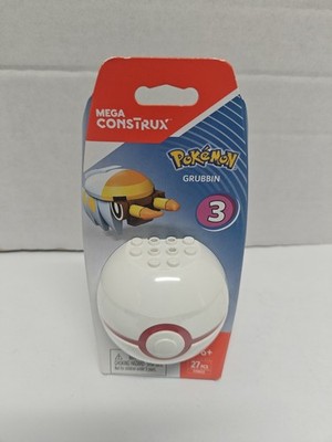 Mega Construx Pokemon Grubbin Series 3 New in Package NIP