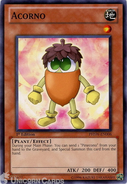 PHSW-EN006 Acorno Common 1st Edition Mint Yu-Gi-Oh! Card