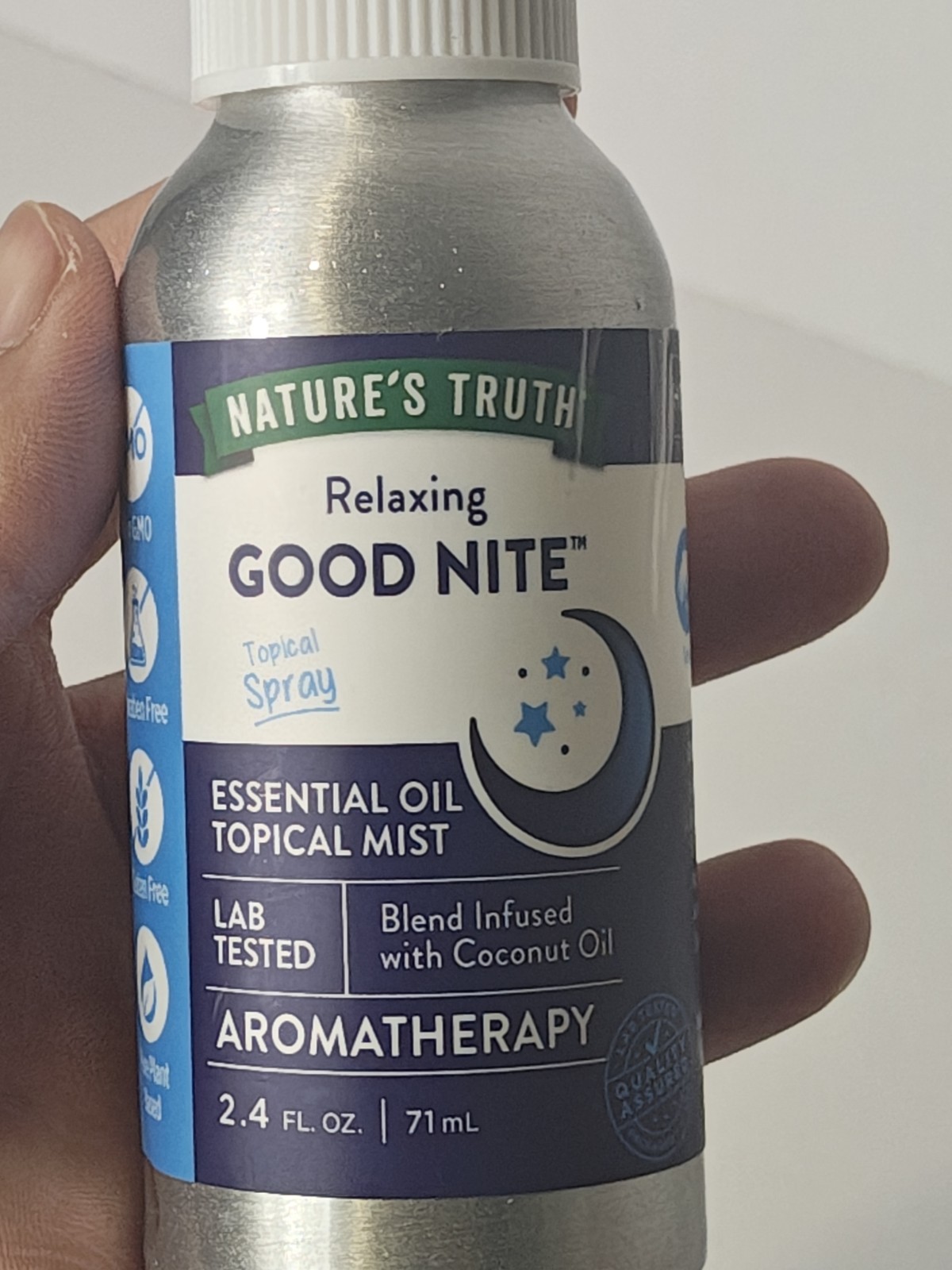 Nature's Truth Good Nite Essential Oil Topical Spray 2.4 Fl Oz Calm Aromatherapy thumbnail 2