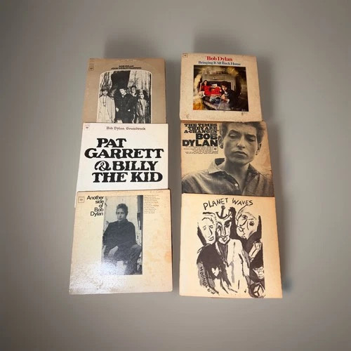 Bob Dylan Vintage Columbia Records 6P Vinyl Original Set Planet Waves Soundtrack