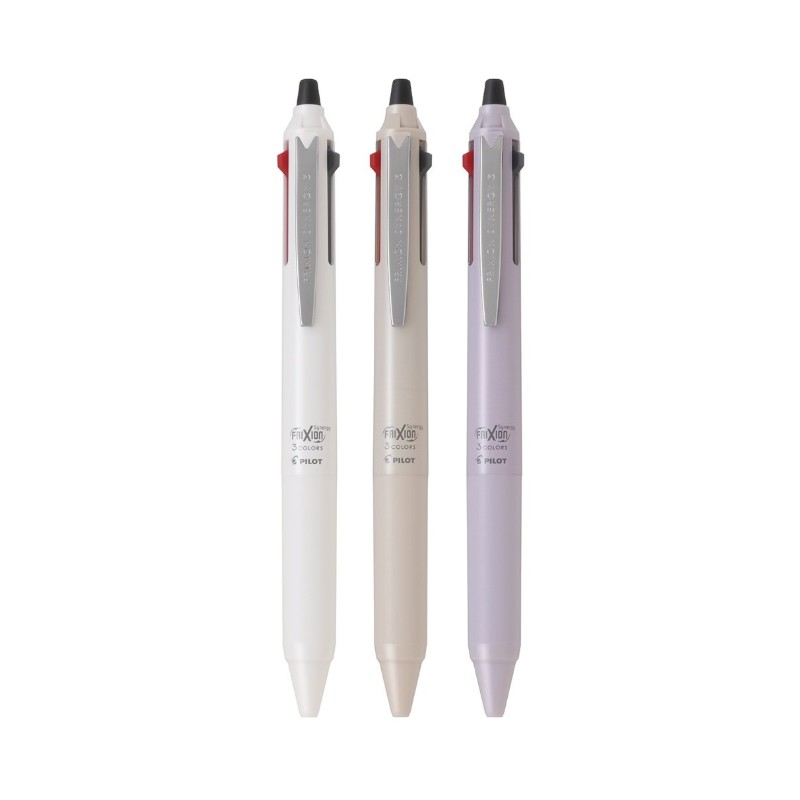 Pilot FRIXION Synergy 3 0.4mm 3-Colour Erasable Ballpoint Pens, LTFS3-14