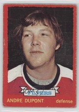 1973-74 O-Pee-Chee Dark Back Andre Dupont #113 5q7