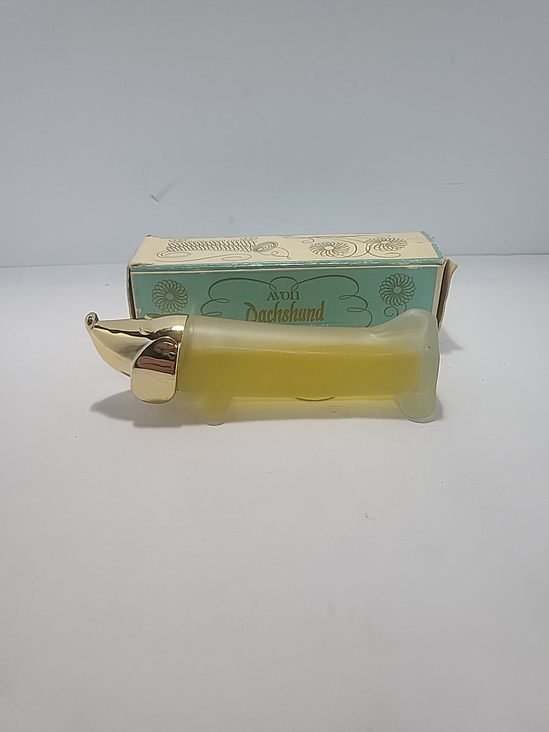 Avon NOS Cologne DACHSHUND 1.5 oz Perfume Cologne Discontinued Rare MOONWIND