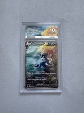 Pokemon Hisuian Samurott v Crown Zenith Full Art Ace 10 GG51/GG70