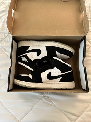 Jordan Air Jordan 1 Mid SE Black/White Colorblock Mid Top Sneaker BQ6931