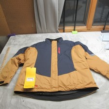Ski Doo Vasa Jacket Womens XL Beige Waterproof Insulated Snowmobile 409 NEW