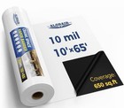 Alorair Crawl Space Vapor Barrier 10mil 10'x65' Coverage 650 sq.ft Encapsulation
