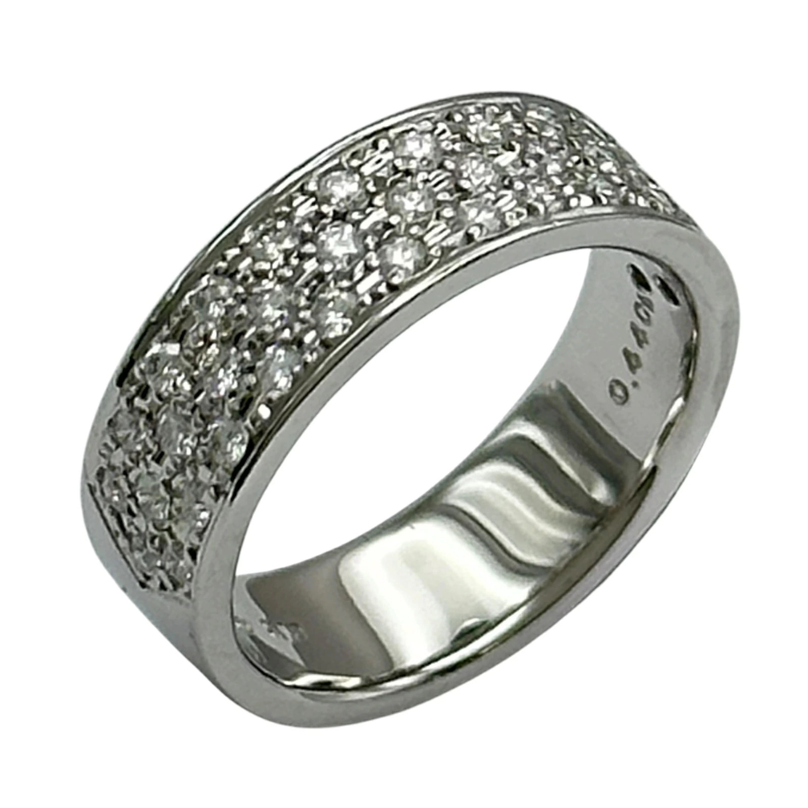 MIKIMOTO Ring Diamond 750 US#4-3/4 P0074516