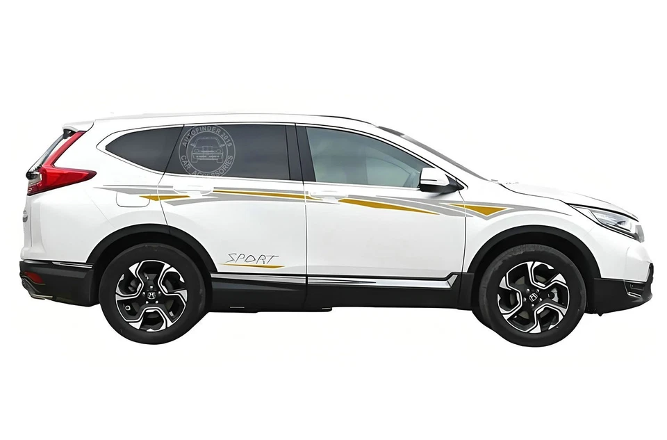 Graphics Sport Car Sticker For HONDA CR-V Waist Line Stripe Side Door Decals - Imagem 3 de 4