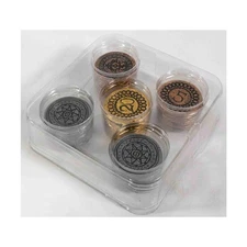Grimlord Accessory - Gaming - Playing Aid Metal Coin Upgrade Pack Bag NM