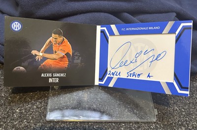 Alexis Sanchez On-Card Auto /25 DAKA Inter Milano