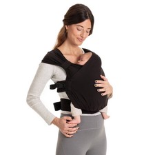 Boba Bliss 2-in-1 Hybrid Baby Carrier  Wrap - Black