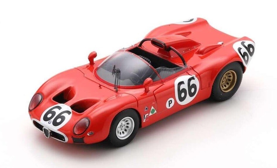 Alfa Romeo 33 66 Spark 1967 réplique de prestige en édition limitée numérotée