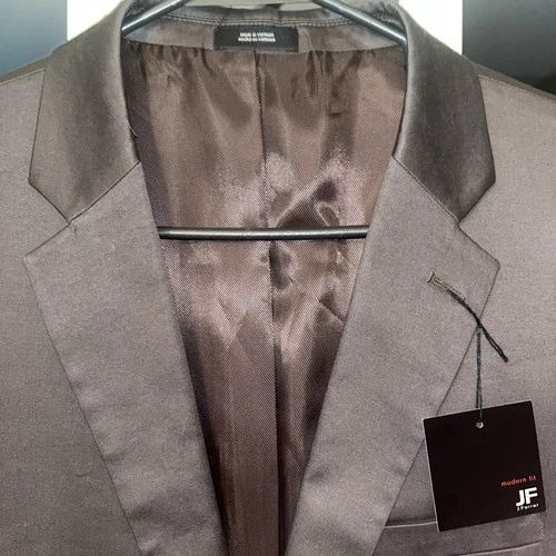 J. Ferrar Men's Blazer Suit Jacket Brown 36XS Brand New w/ Tag Formal Wear image 3