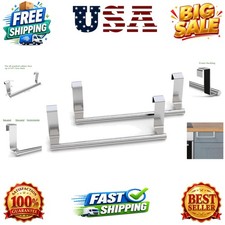 Towel Rack for Cabinet, Strong Steel Kitchen Over Cabinet Towel Bar Holder, 9...