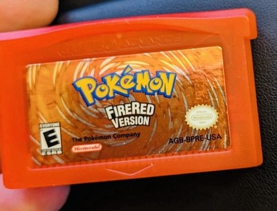 Pokemon FireRed (Nintendo Gameboy Advance, 2004) GBA Authentic Tested With Proof