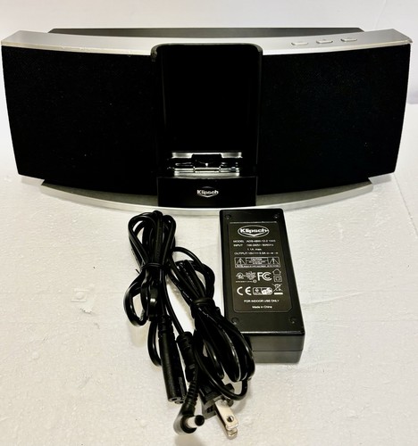 Klipsch iGroove SXT 30-Pin iPod/iPhone Speaker Dock W/ Power Cord NO REMOTE