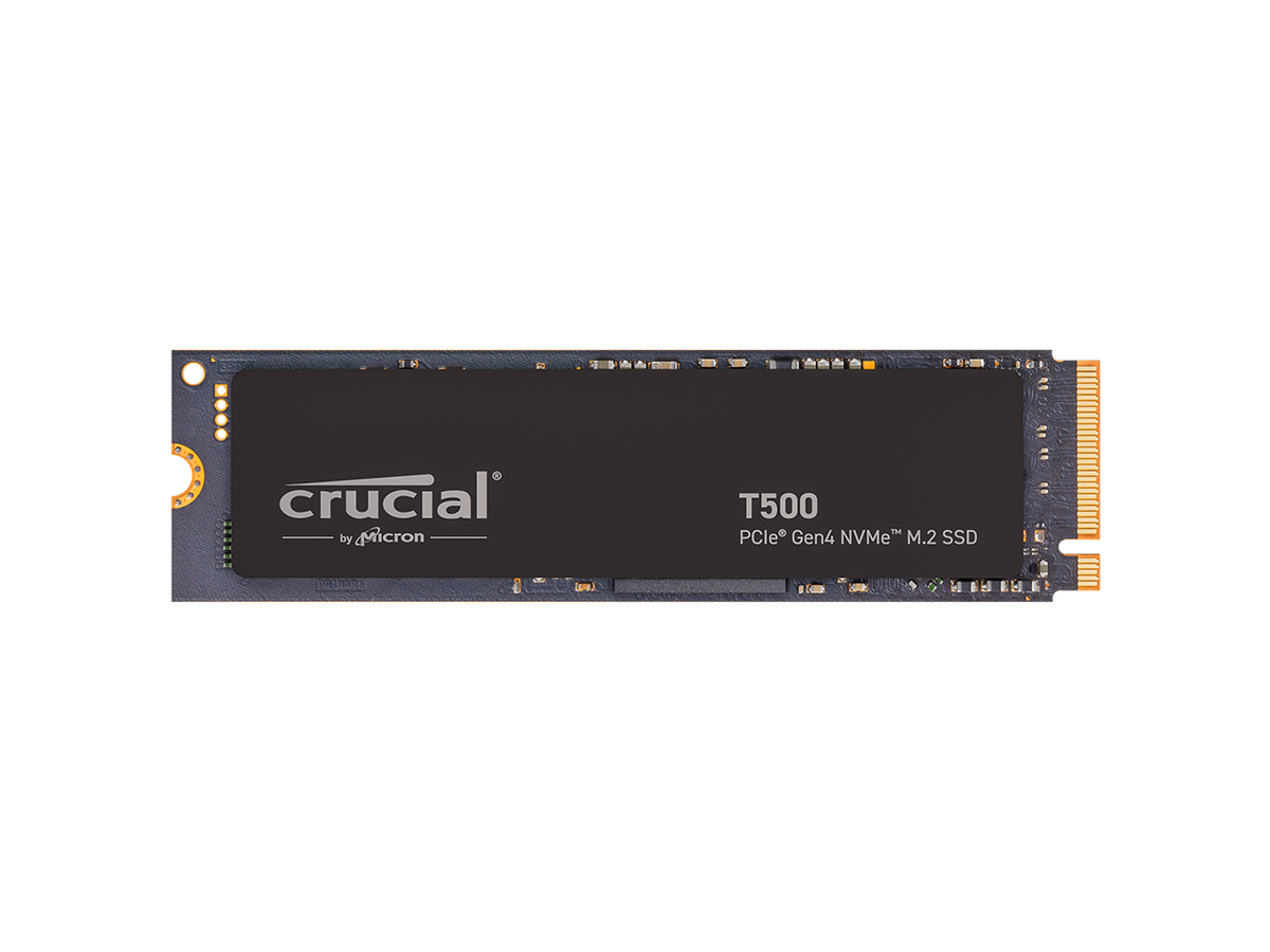 Crucial T500 1TB Gen4 NVMe M.2 Internal Gaming SSD, Up to 7300MB/s