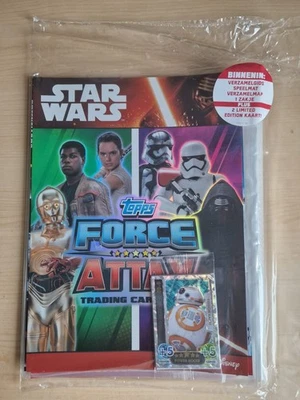 Star Wars Force Attax Movie Serie 4 - Erwachen der Macht Starterpack Sammelmappe - Bild 1 von 3