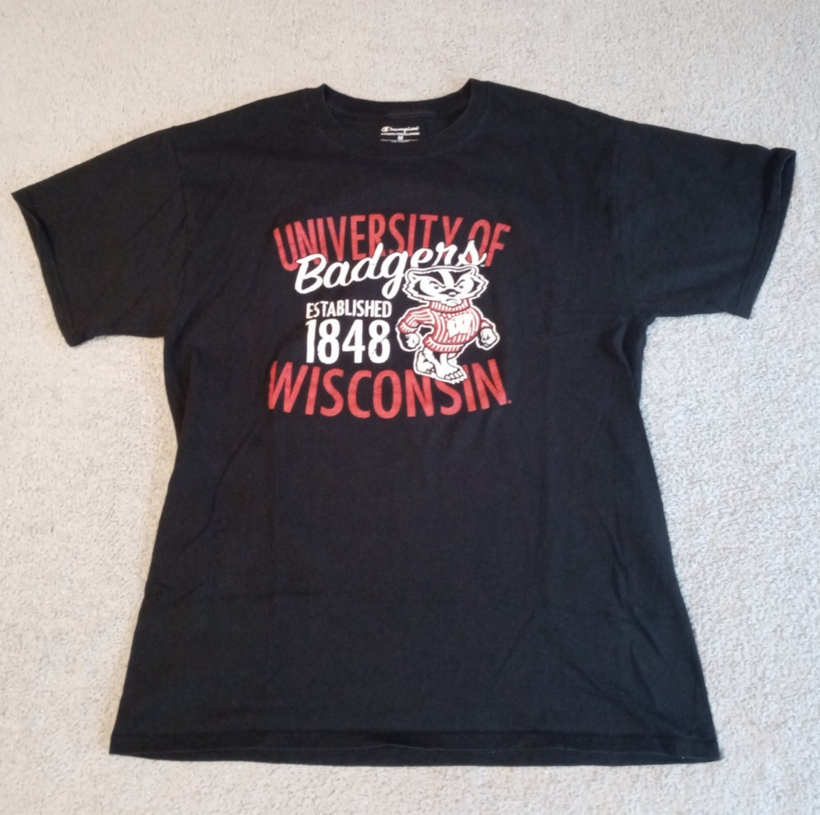 University Of Wisconsin Badgers T-shirt M