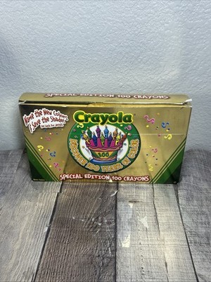 Crayola Special Edition, 100 Crayons, Discover 100 Years of Color, Open & Unused