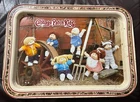 Vintage 1984 Cabbage Patch Kids TV Folding  Snack Tray Farm Theme